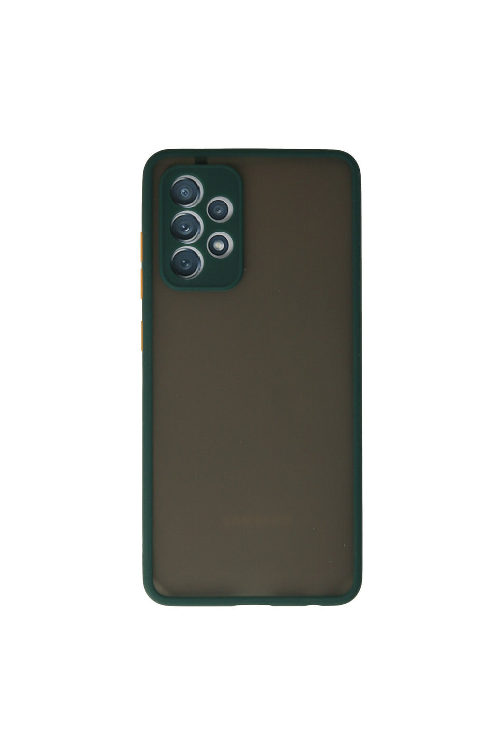 Samsung Galaxy A72 Uyumlu Kılıf Montreal Silikon Kapak - Koyu Yeşil
