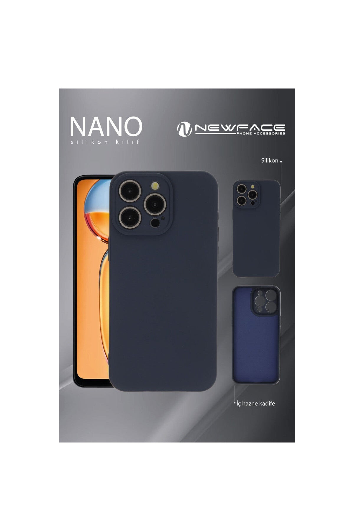 Realme 11 Pro Uyumlu Kılıf Nano içi Kadife Silikon - Turuncu