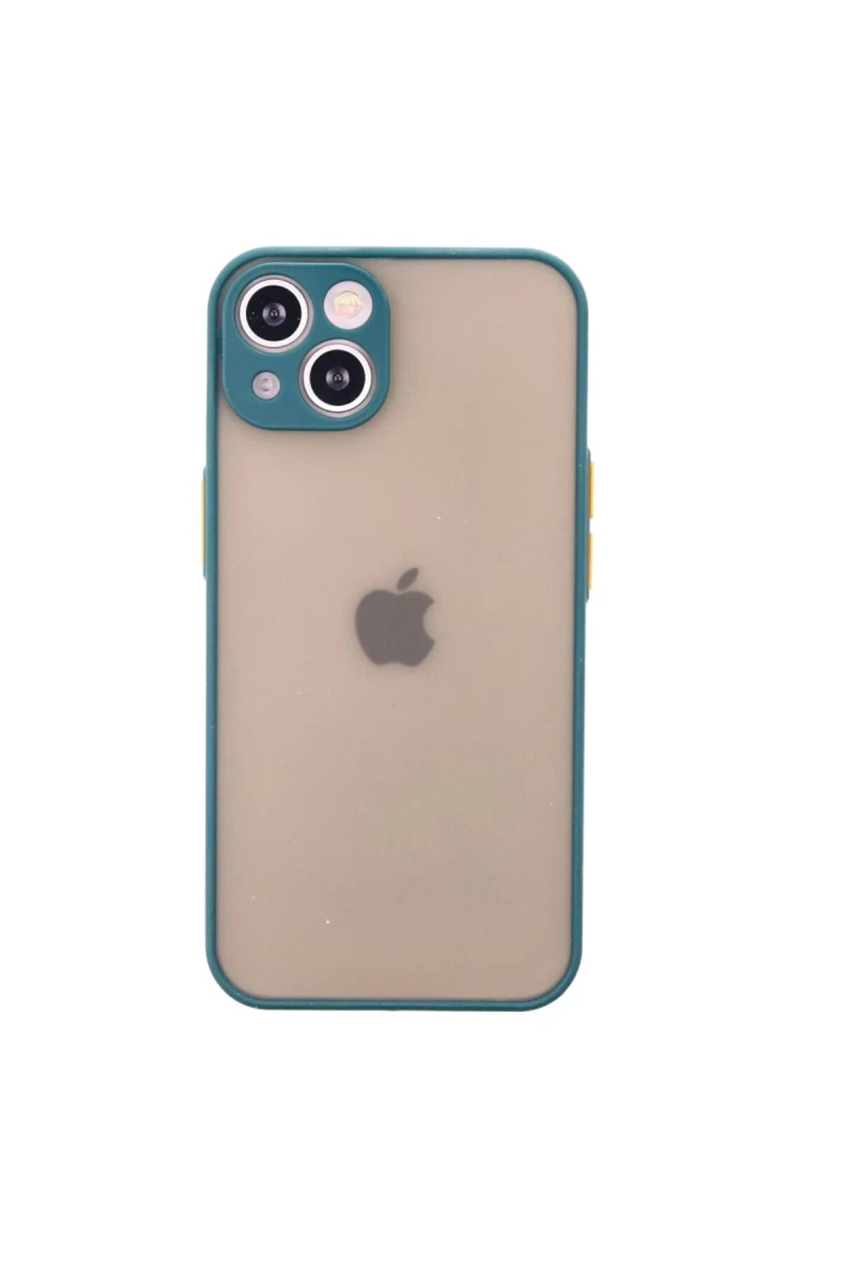 Apple iPhone 14 Uyumlu Kılıf Montreal Silikon Kapak - Yeşil