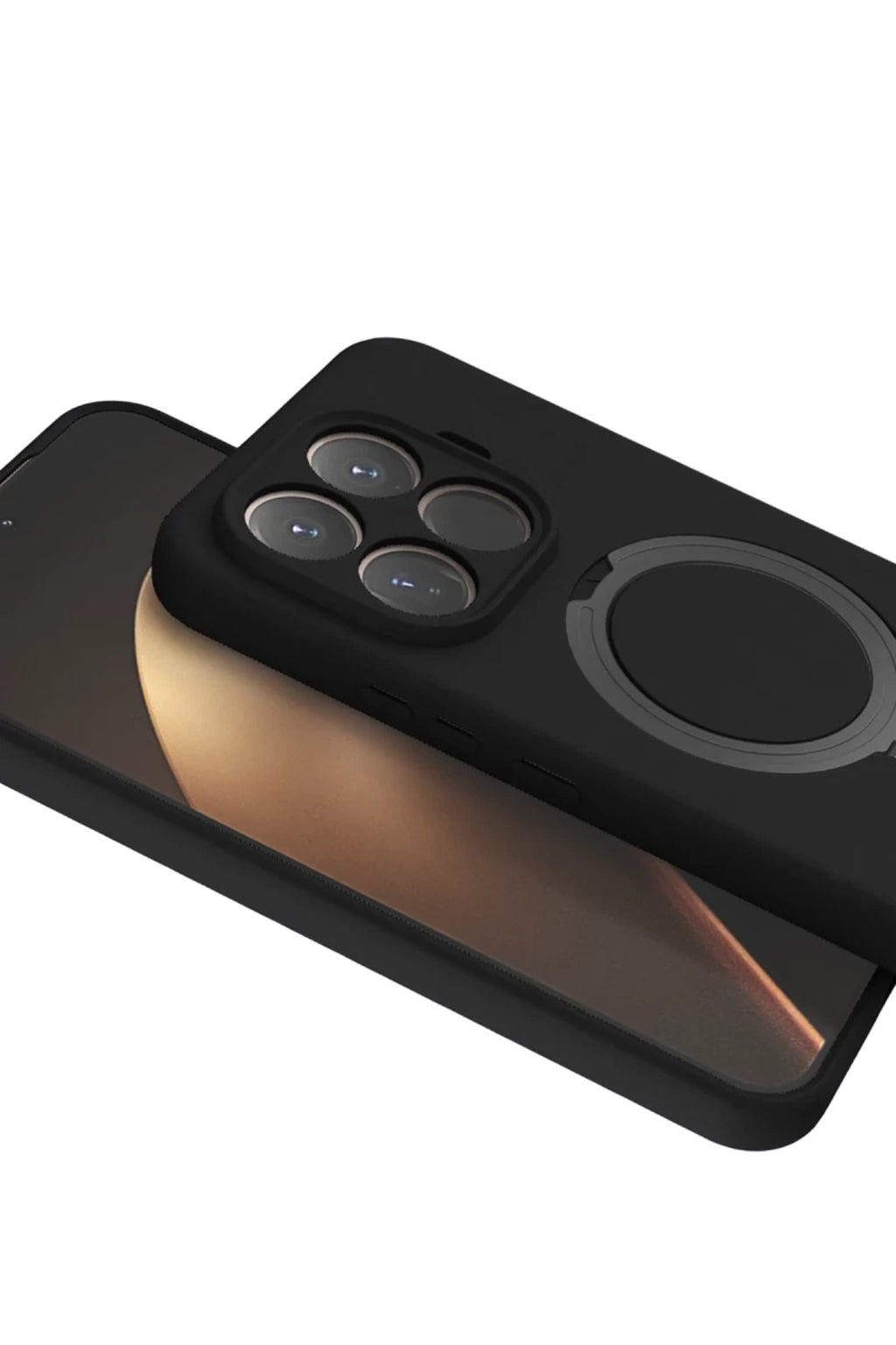 Xiaomi Mi 15T Pro Uyumlu Regal Magsafe Standlı Kapak - Siyah