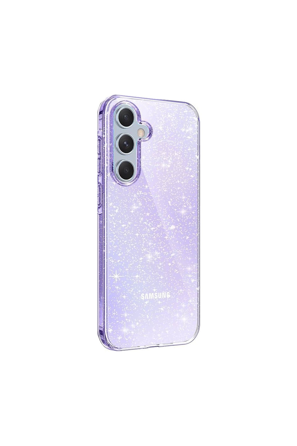 Samsung Galaxy A05S Uyumlu Kılıf Glow Kapak - Mor