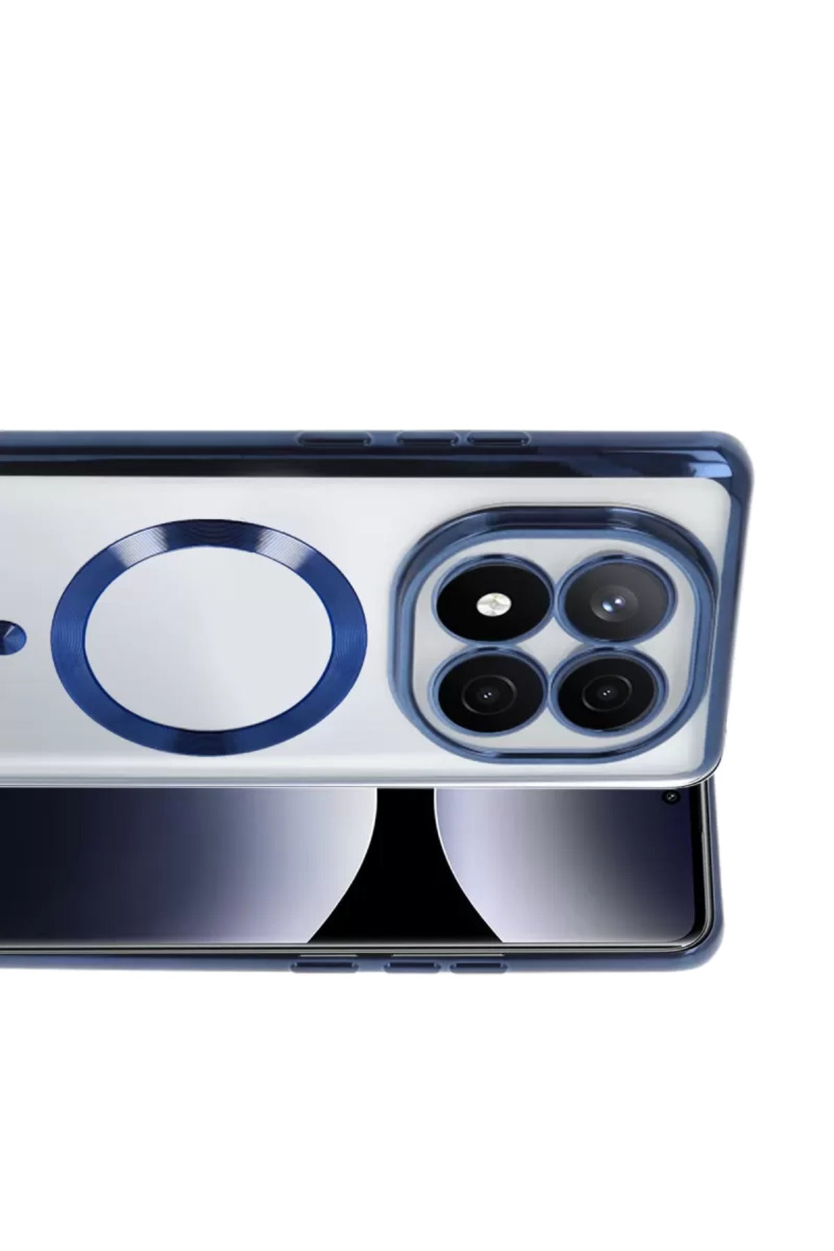 Xiaomi Redmi Note 15 Pro Plus 5G Uyumlu Kross Magneticsafe Kapak - Lacivert