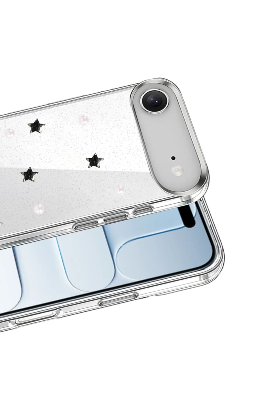 Apple iPhone 17 Air Uyumlu Fiyonk Desenli Kapak - Desen 7