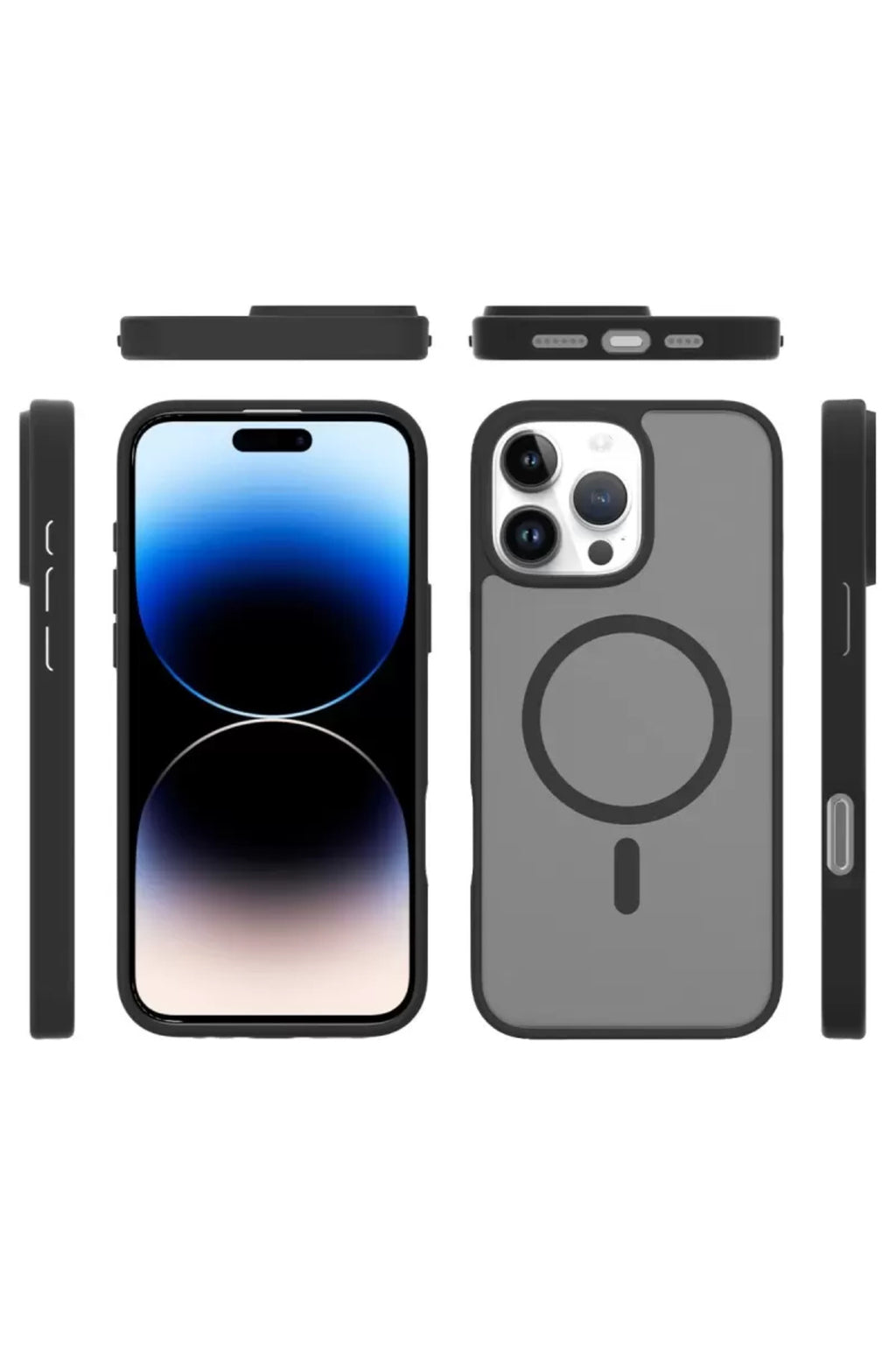 Joko Apple iPhone 16 Pro Uyumlu Jota Magsafe Kapak - Açık Mavi