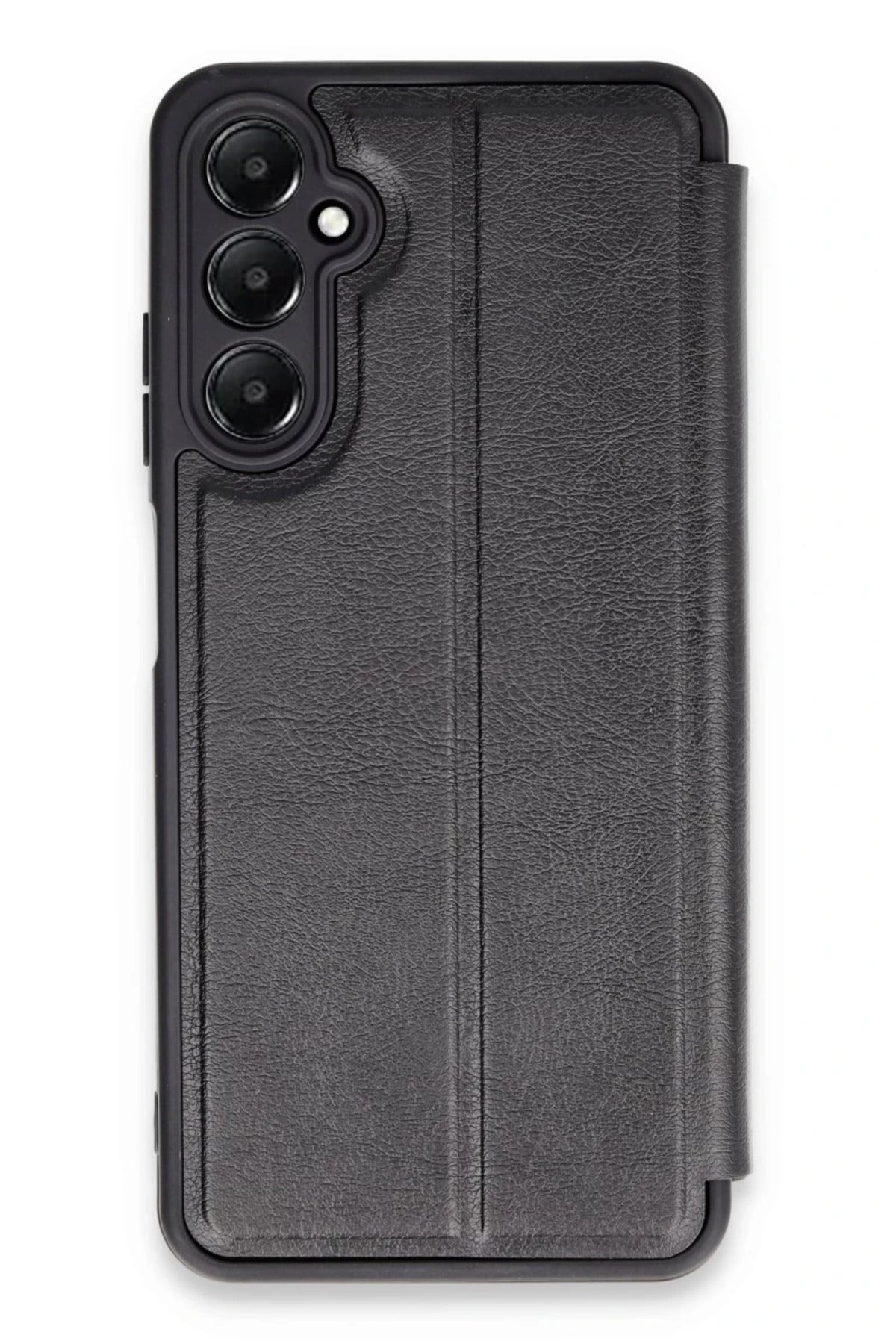 Samsung Galaxy A05S Uyumlu Kılıf Flip Cover - Siyah