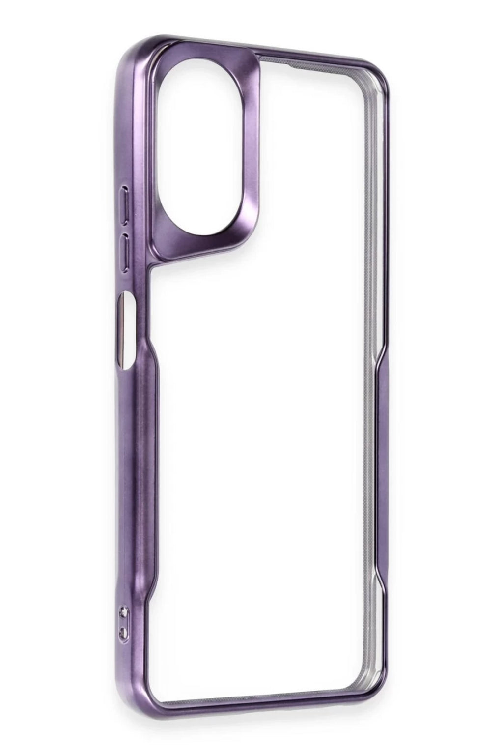 Oppo A38 Uyumlu Kılıf Boyi Silikon Kapak - Derin Mor
