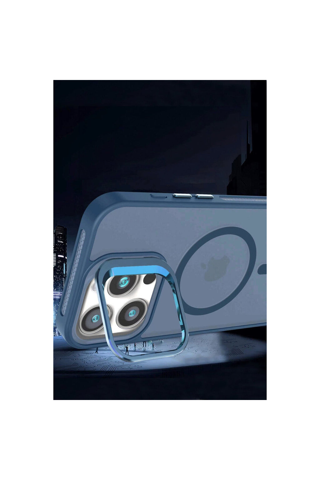 Joko Apple iPhone 16 Plus Uyumlu Flet Lens Magsafe Kapak - Siyah
