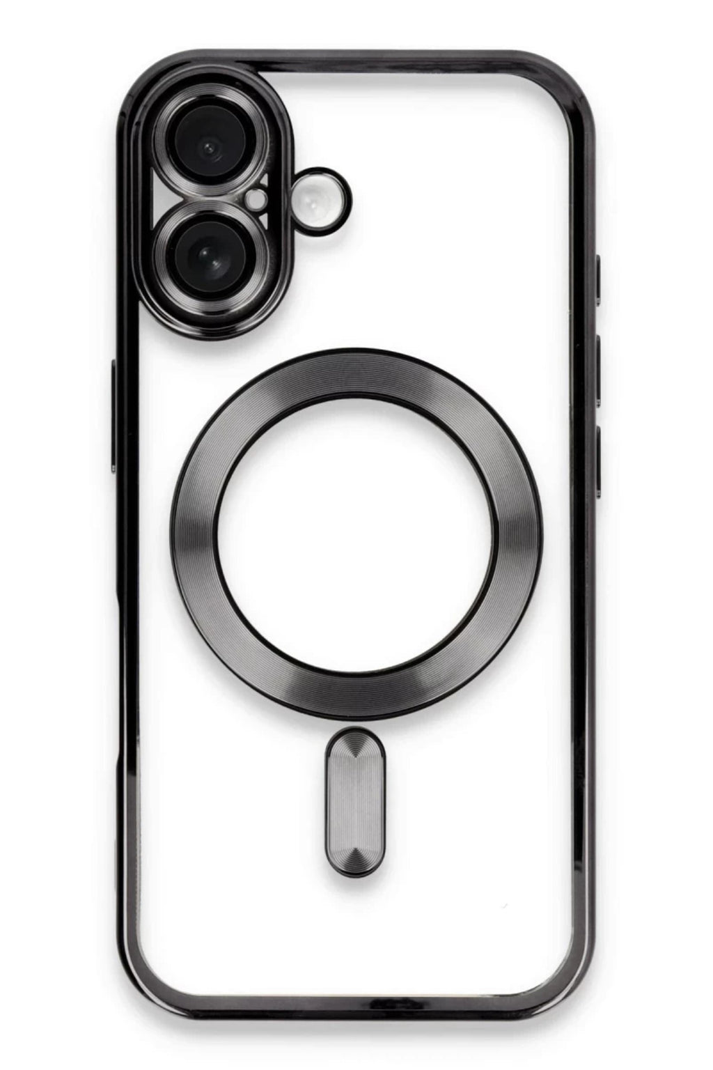 Apple iPhone 16 Uyumlu Kılıf Kross Magneticsafe Kapak - Siyah