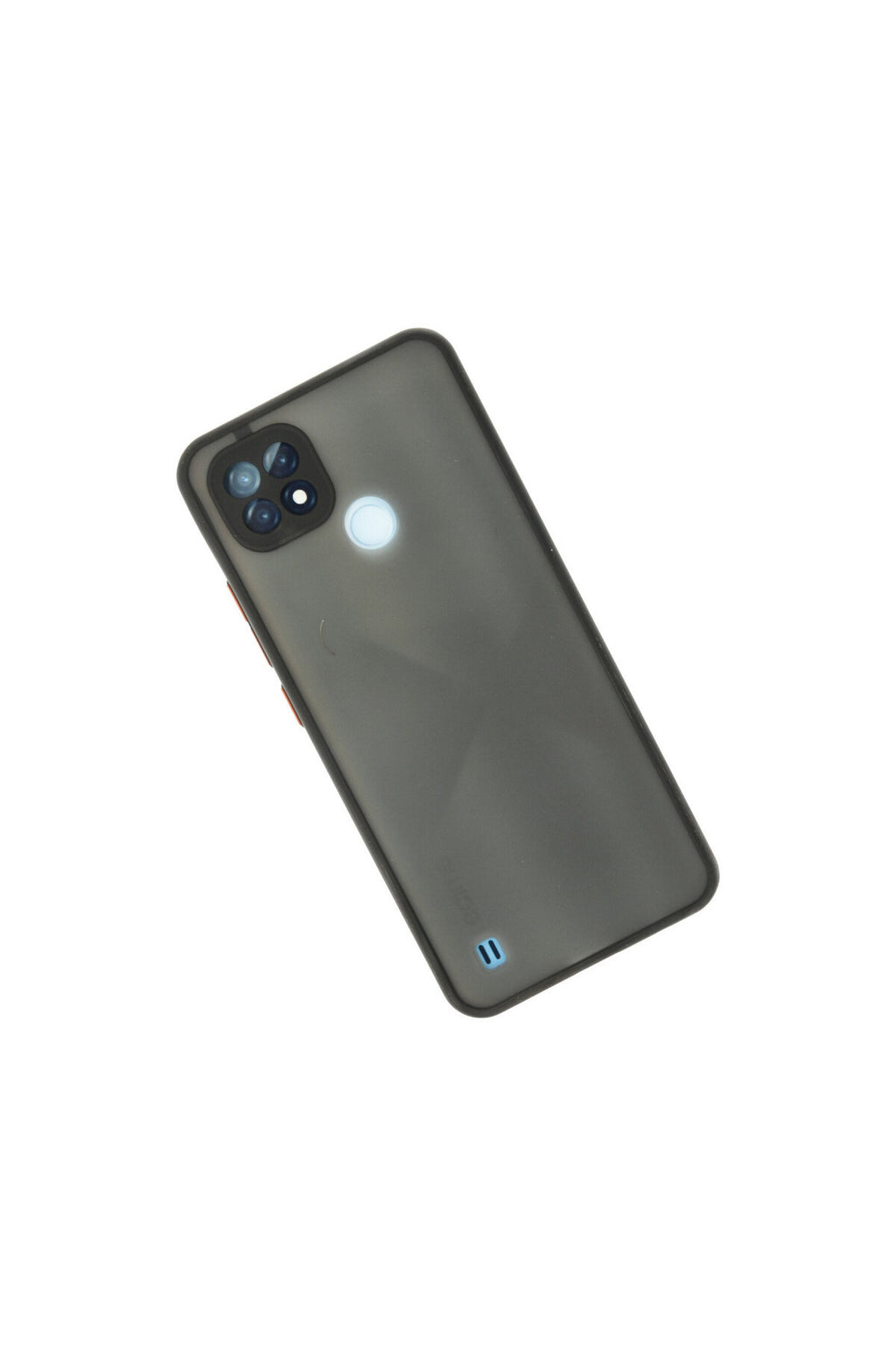Realme C21 Uyumlu Kılıf Montreal Silikon Kapak - Siyah