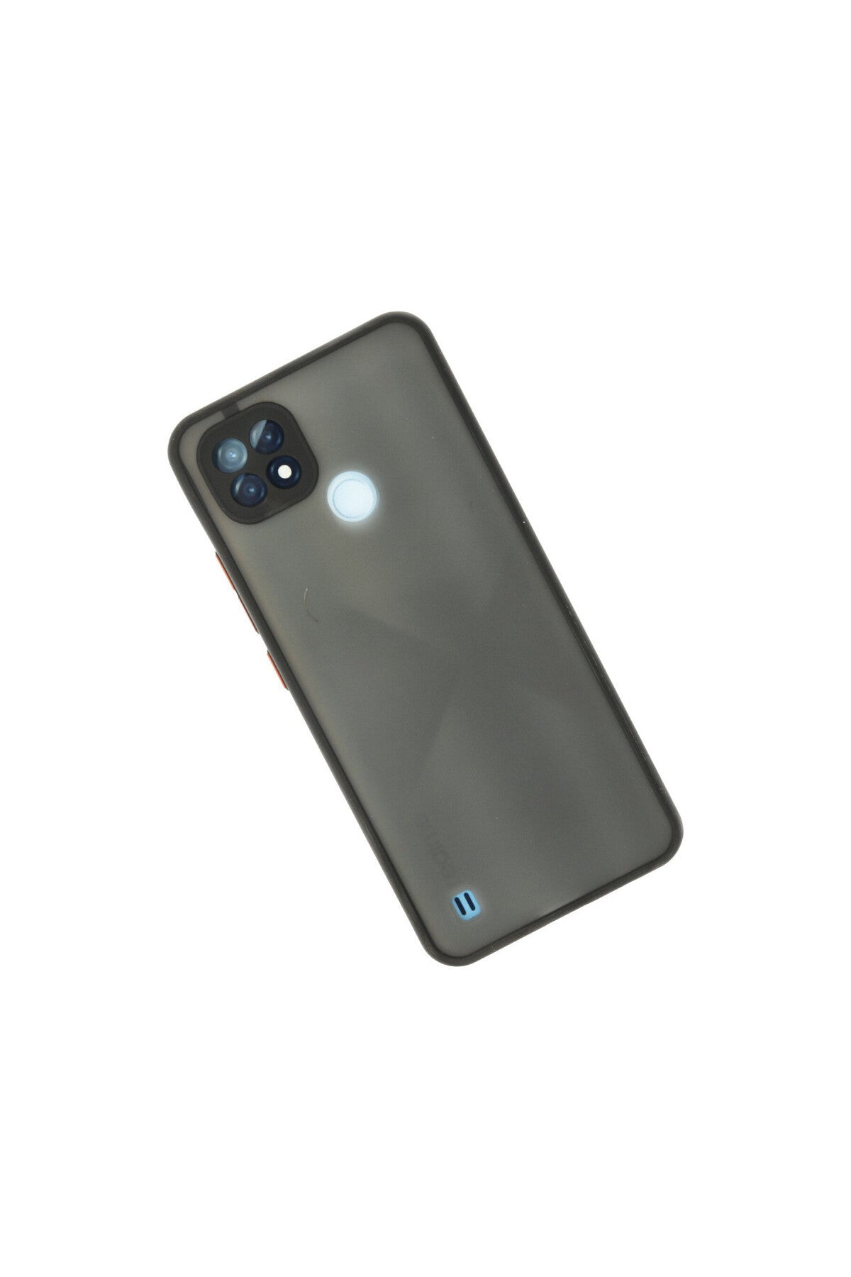 Realme C21 Uyumlu Kılıf Montreal Silikon Kapak - Siyah