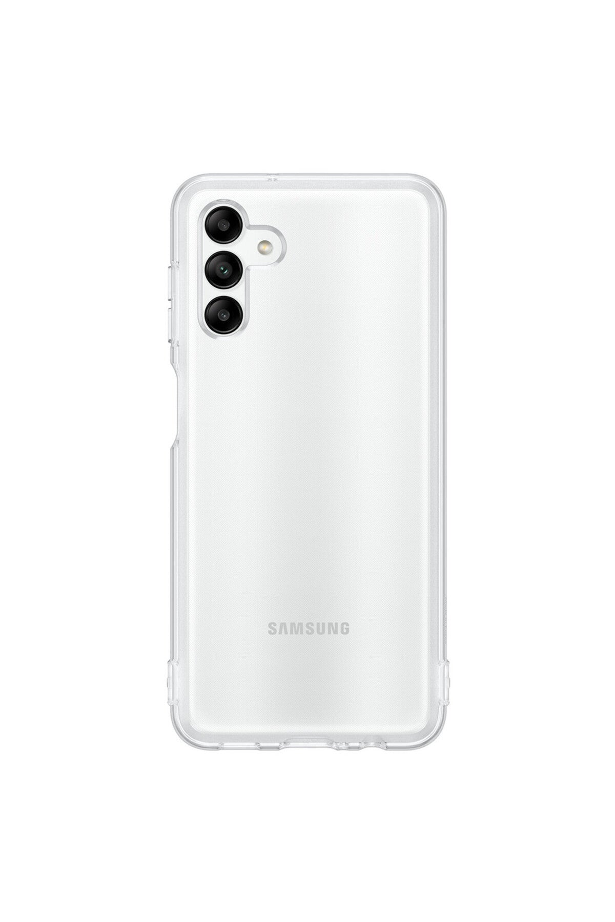 Samsung Galaxy A04S Uyumlu Kılıf Lüx Şeffaf Silikon