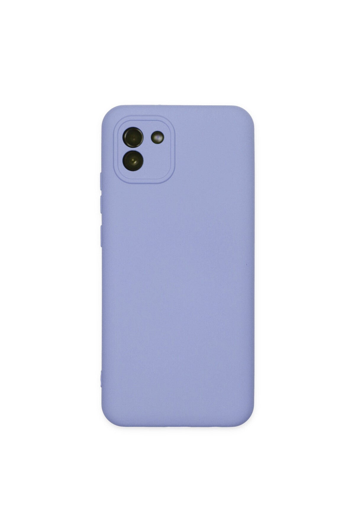 Samsung Galaxy A03 Uyumlu Kılıf Nano içi Kadife Silikon - Lila