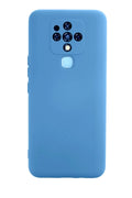 Tecno Camon 16 Uyumlu Kılıf Nano içi Kadife Silikon - Mavi