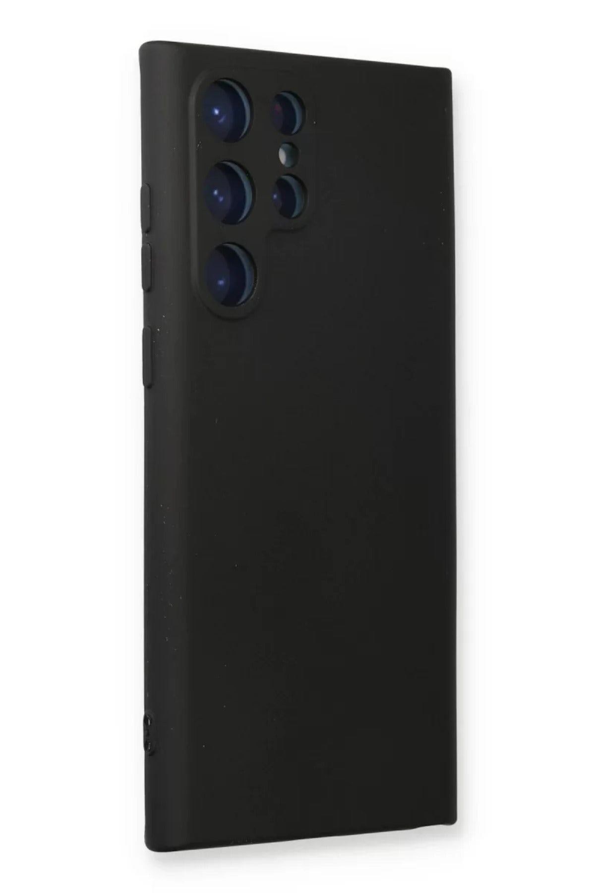 Samsung Galaxy S24 Ultra Uyumlu Kılıf Nano içi Kadife Silikon - Siyah