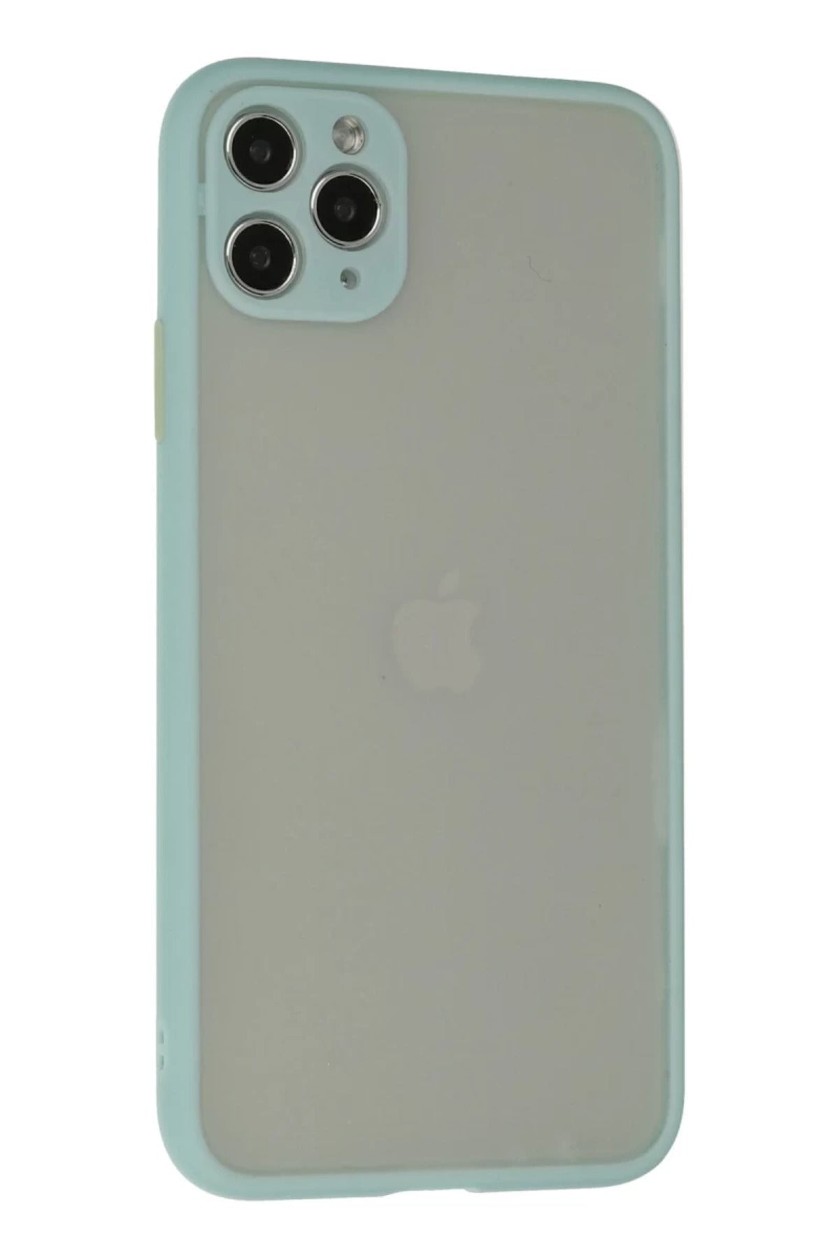 Apple iPhone 12 Pro Max Uyumlu Kılıf Montreal Silikon Kapak - Turkuaz