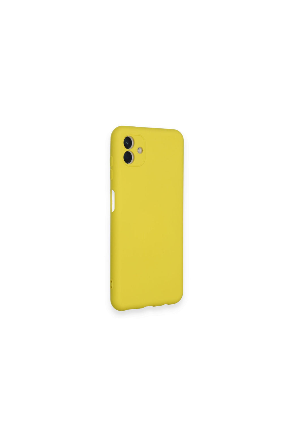 Samsung Galaxy A04 Uyumlu Kılıf Nano içi Kadife Silikon - Sarı