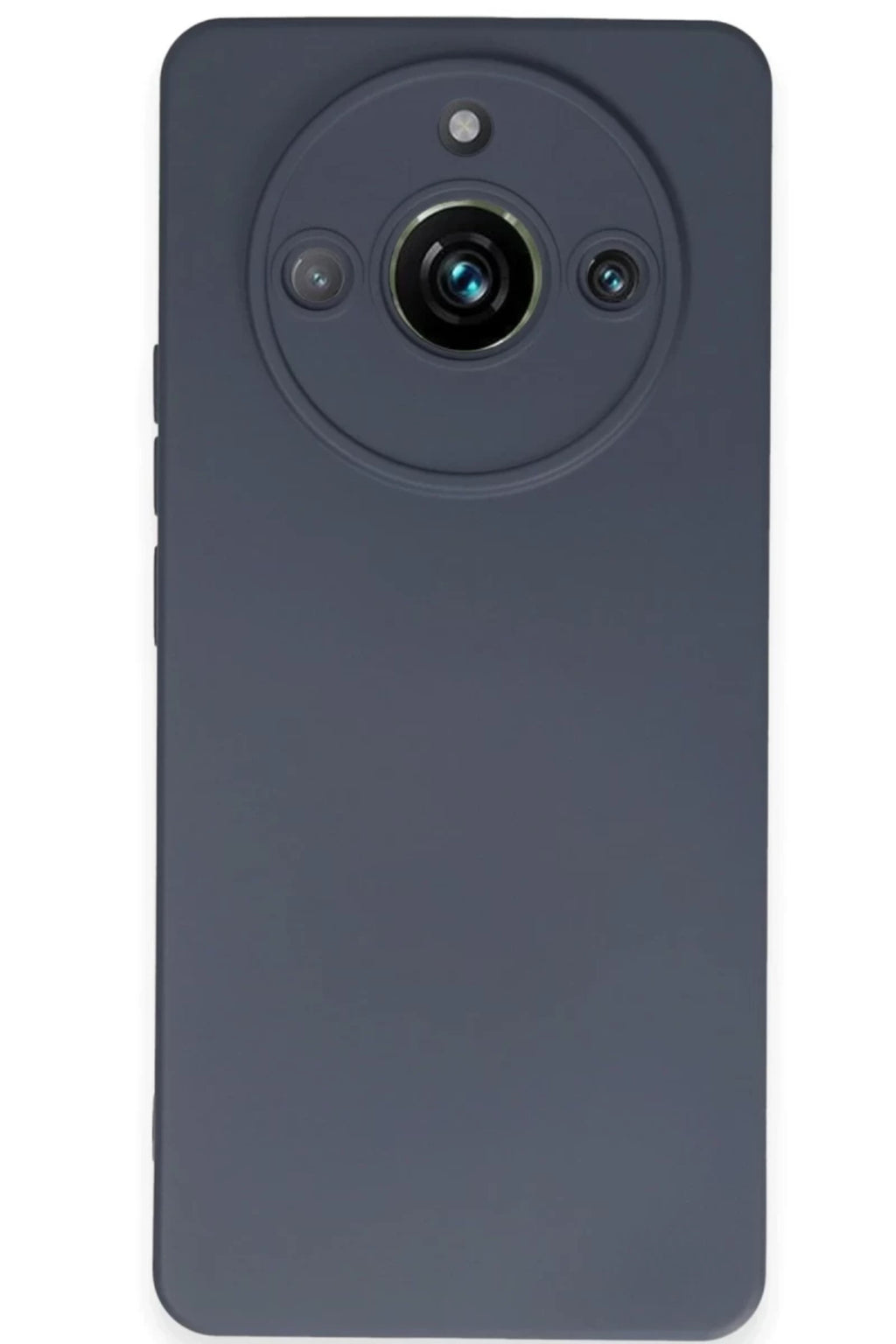 Realme 11 Pro Uyumlu Kılıf Nano içi Kadife Silikon - Gri