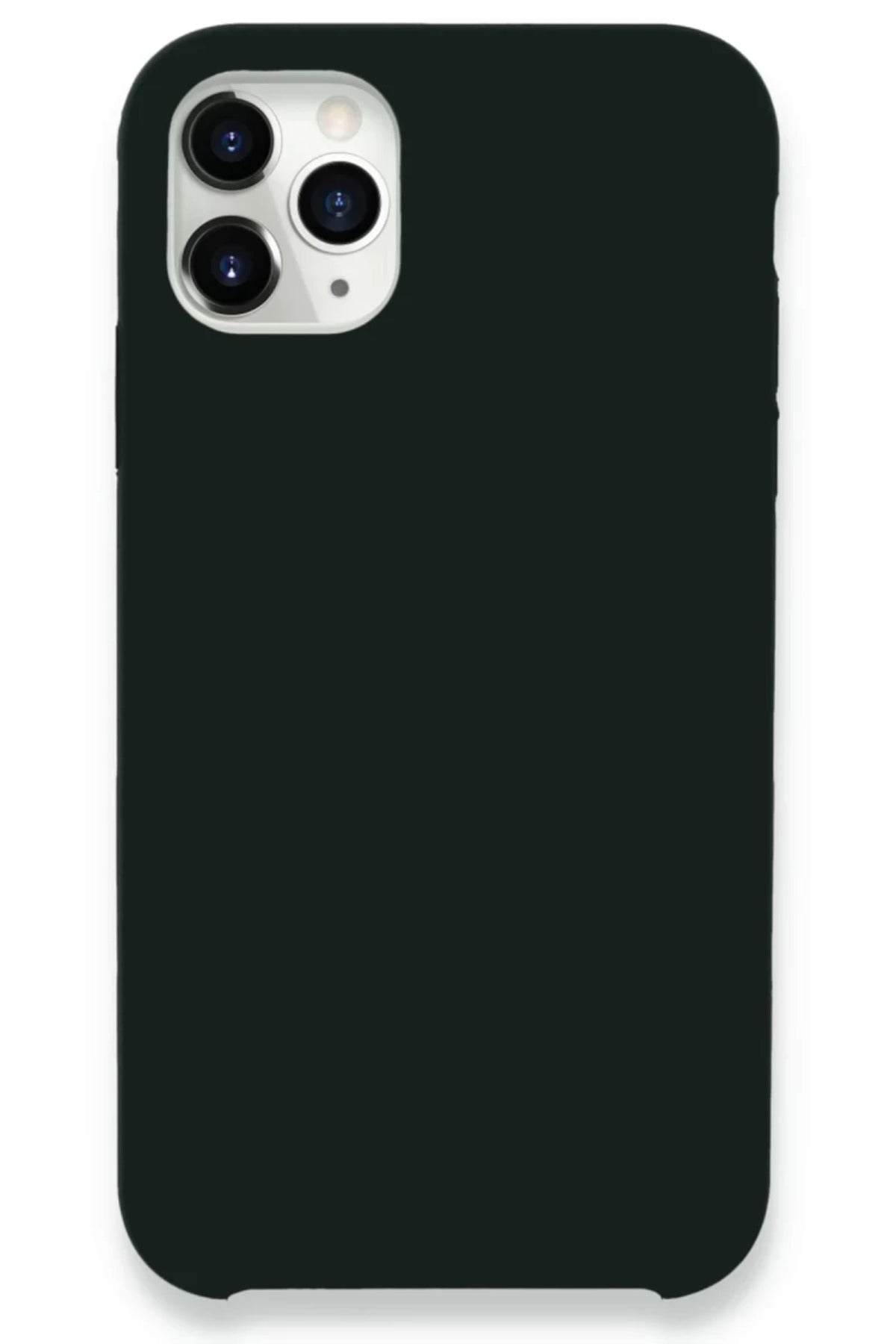 Apple iPhone 11 Pro Uyumlu Kılıf Lansman Legant Silikon - Koyu Yeşil