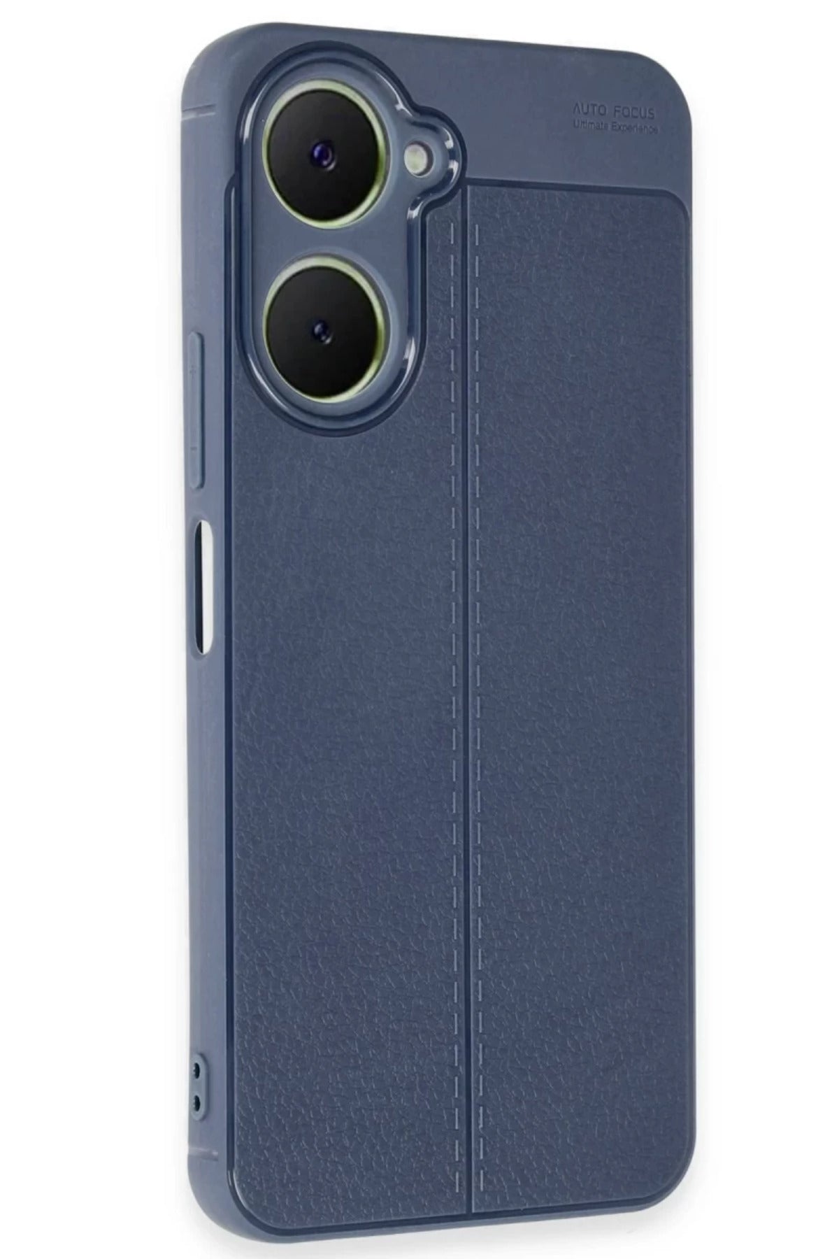 Vivo Y18 Uyumlu Kılıf Auto Focus Kapak - Lacivert
