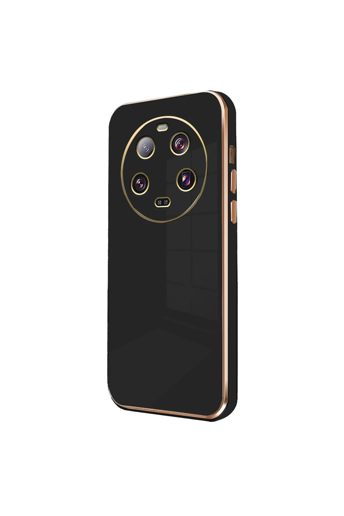 Xiaomi Mi 14 Ultra Uyumlu Kılıf Volet Silikon - Siyah