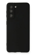 Samsung Galaxy S22 Plus Uyumlu Kılıf First Silikon - Siyah