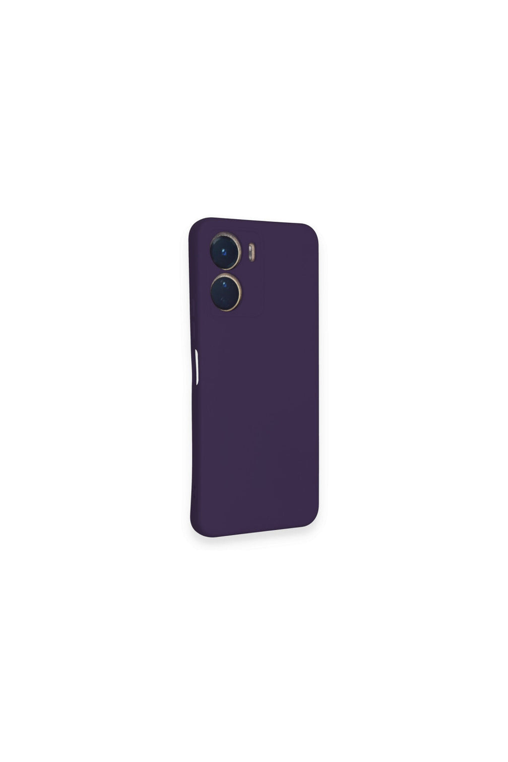 Vivo Y16 Uyumlu Kılıf Nano içi Kadife Silikon - Mor