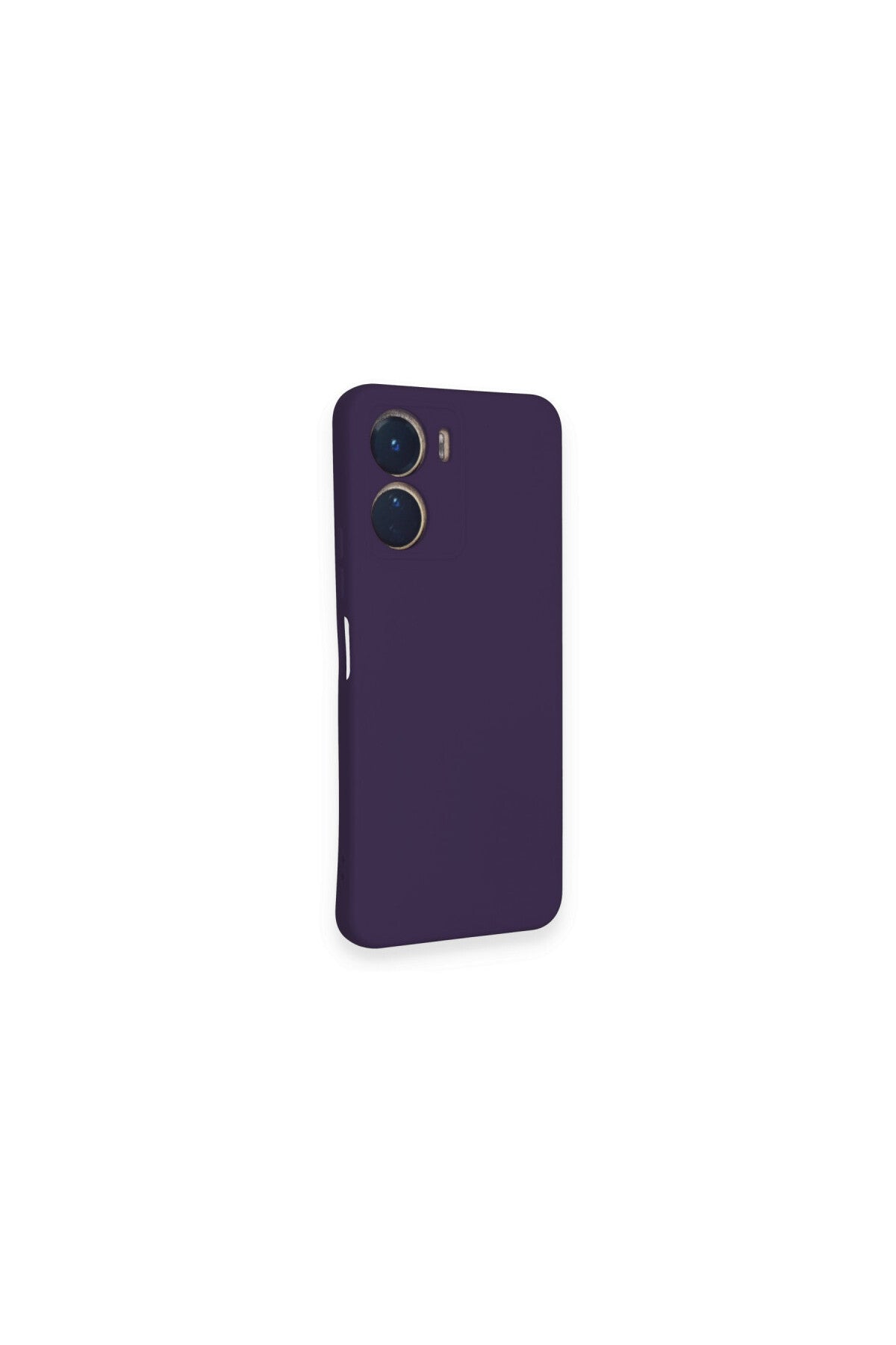 Vivo Y16 Uyumlu Kılıf Nano içi Kadife Silikon - Mor