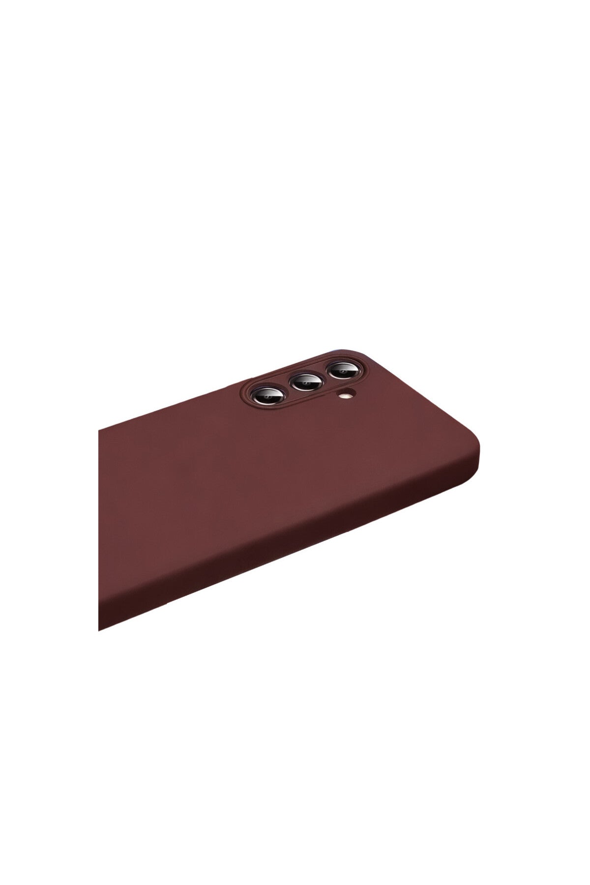Samsung Galaxy A57 5G Uyumlu First Silikon - Bordo