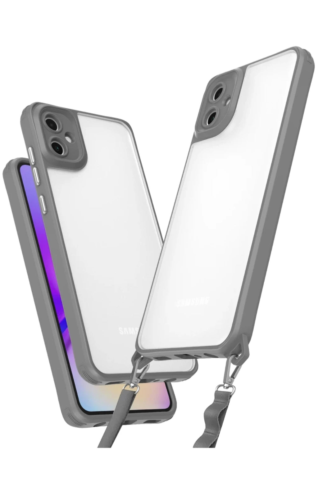 Samsung Galaxy A06 Uyumlu Kılıf Penta Silikon Kılıf - Titan Gri