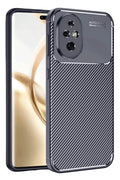 Honor 200 Uyumlu Kılıf Auto Focus Karbon Kapak - Lacivert