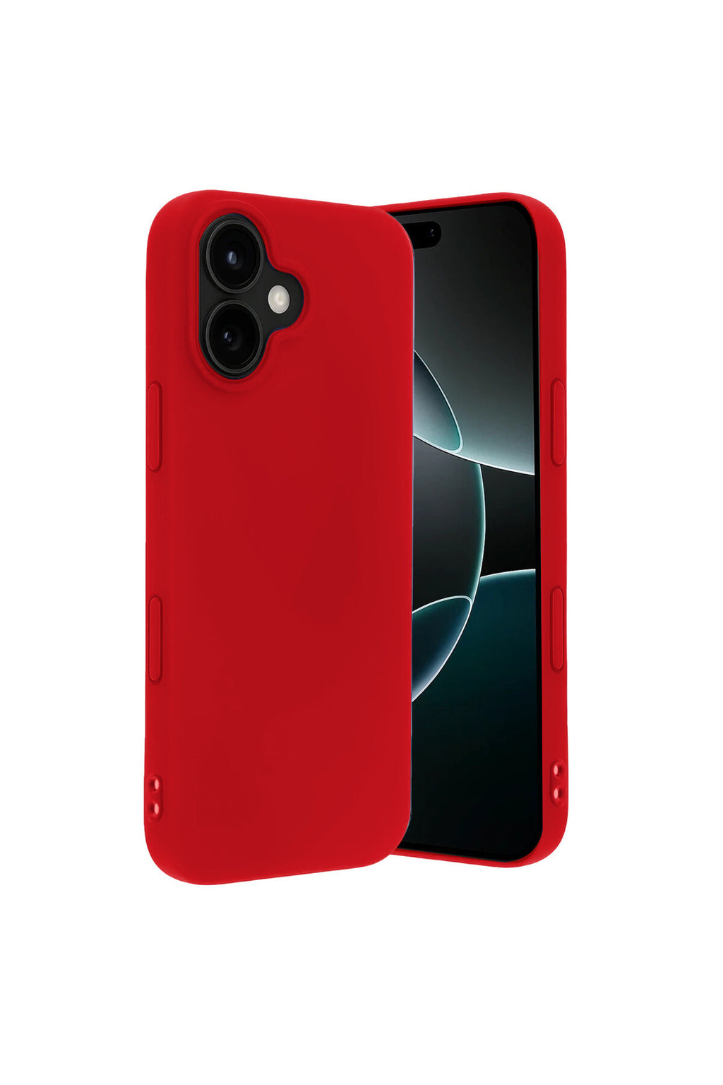 Apple iPhone 17 Uyumlu First Silikon - Kırmızı
