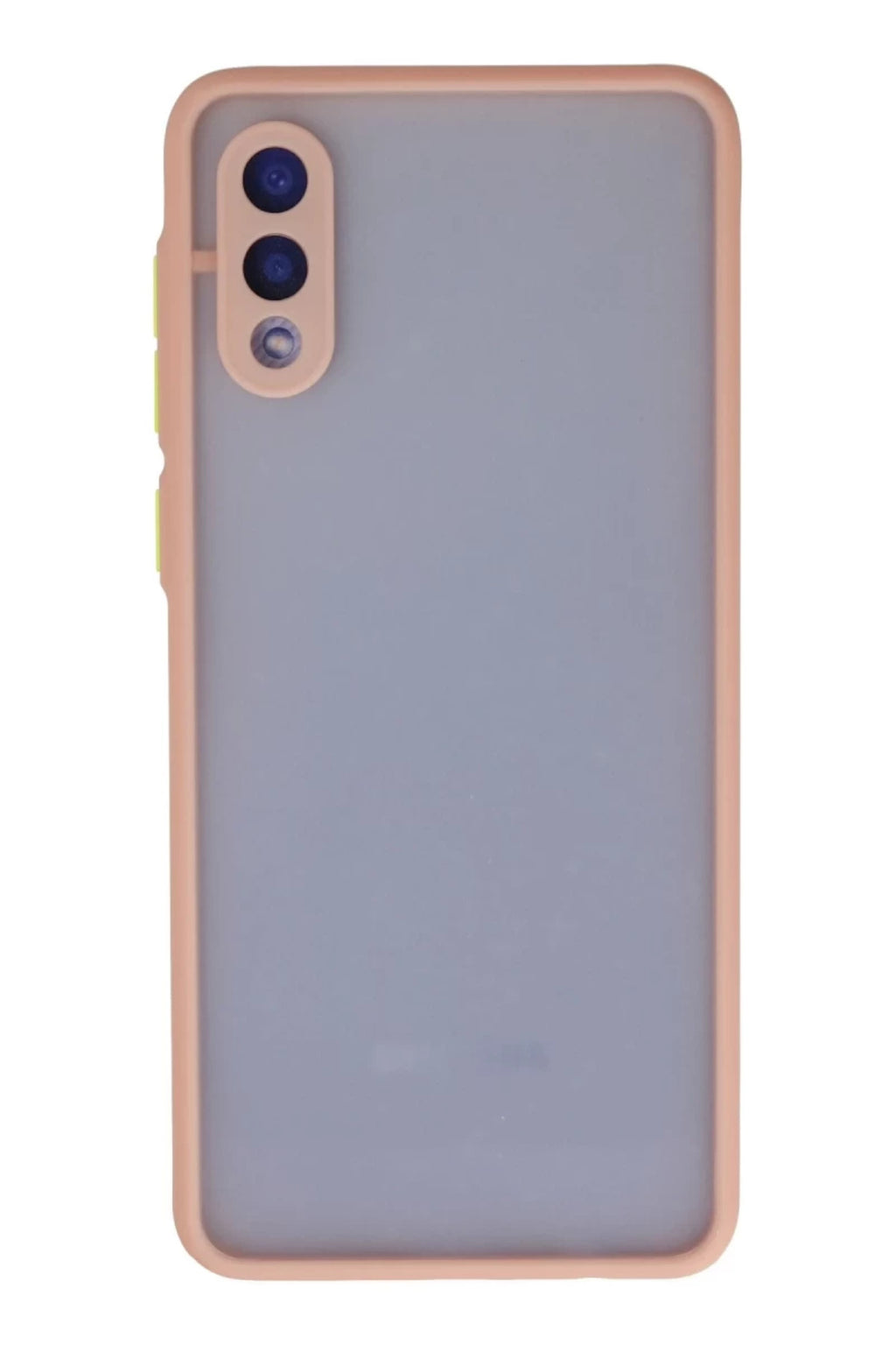 Samsung Galaxy A02 Uyumlu Kılıf Montreal Silikon Kapak - Pembe