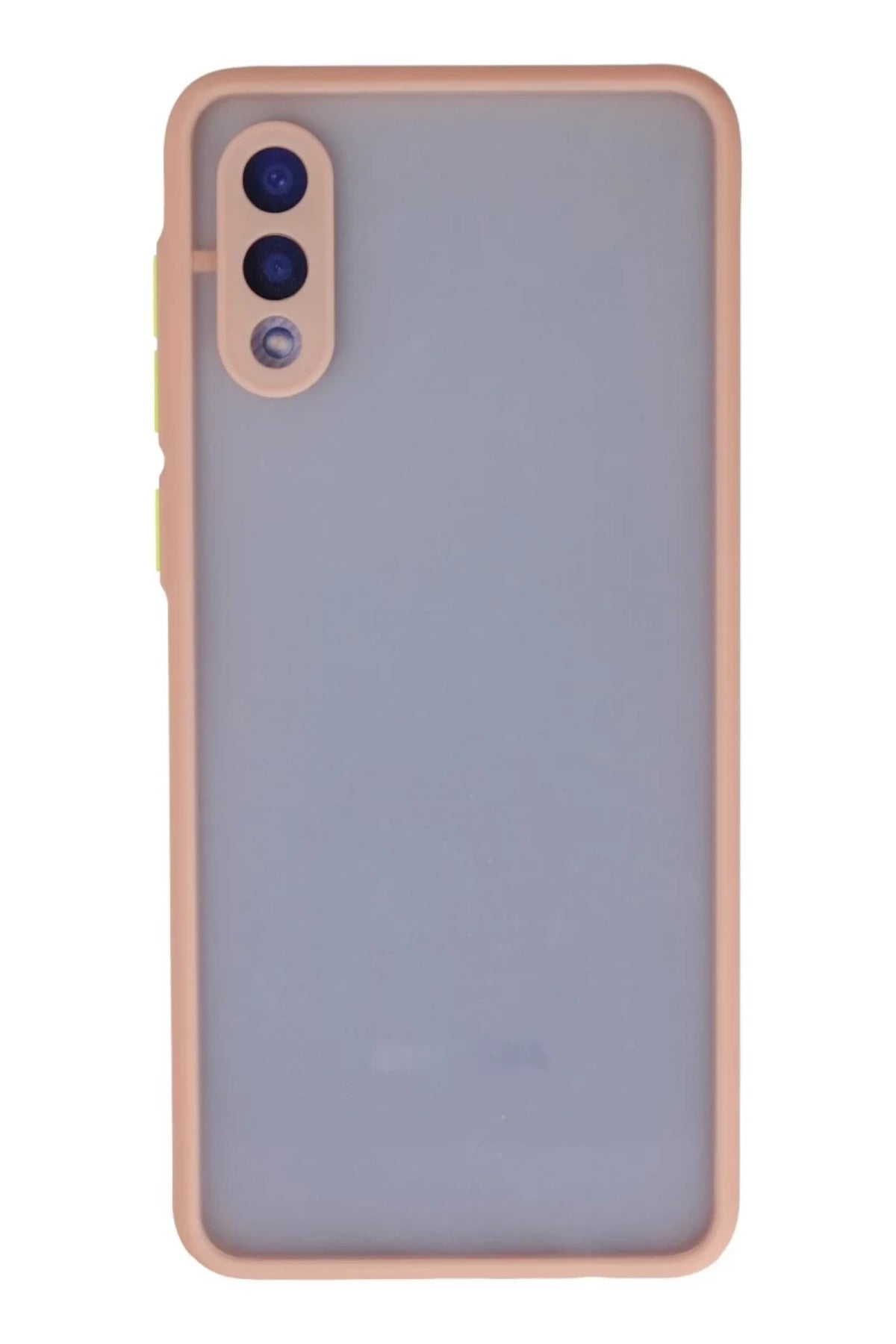 Samsung Galaxy A02 Uyumlu Kılıf Montreal Silikon Kapak - Pembe