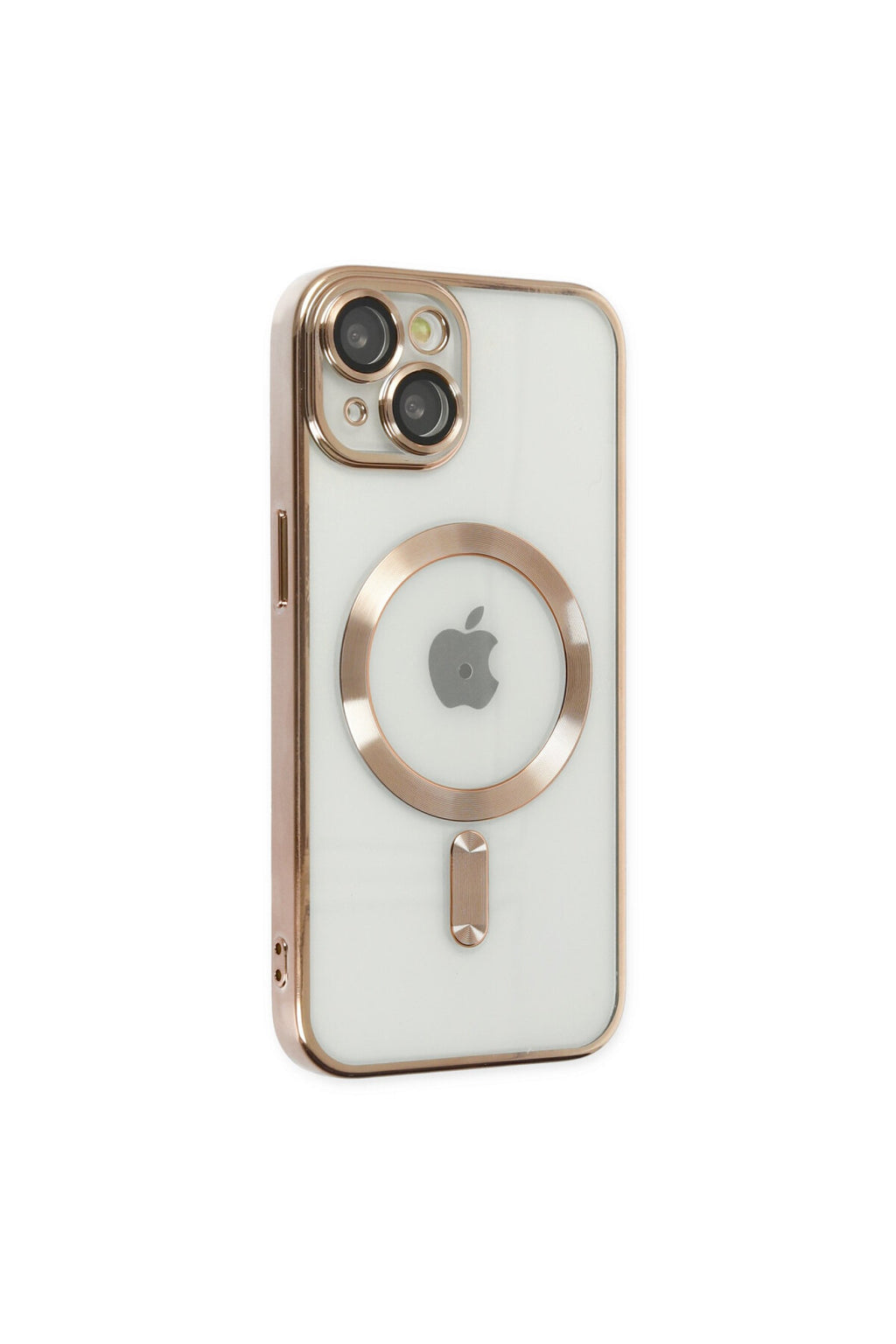 Apple iPhone 14 Plus Uyumlu Kılıf Kross Magneticsafe Kapak - Gold