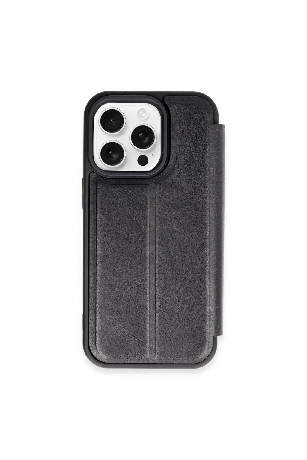 Apple iPhone 14 Pro Max Uyumlu Kılıf Flip Cover - Siyah
