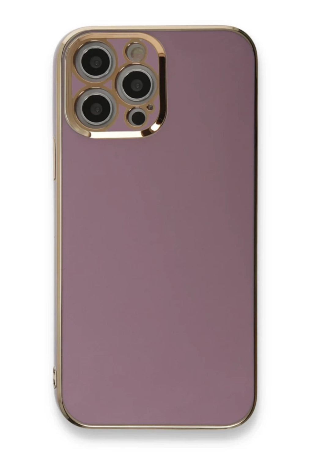 Apple iPhone 12 Pro Uyumlu Kılıf Volet Silikon - Mor