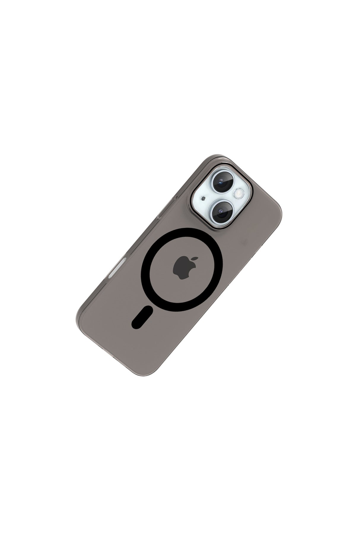 Joko Apple iPhone 15 Uyumlu PC Blank Magsafe Kapak - Siyah
