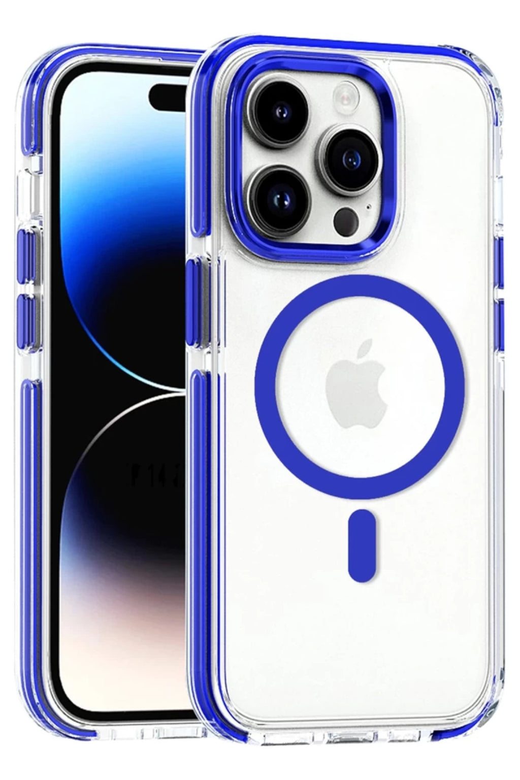Joko Apple iPhone 15 Pro Uyumlu Bella Magsafe Kapak - Mavi