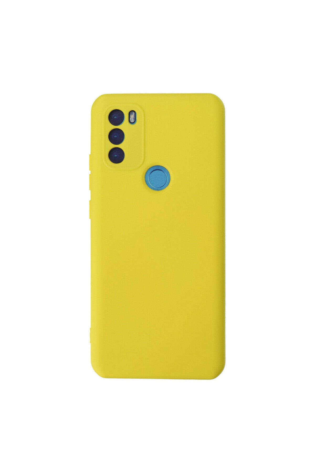 General Mobile GM 21 Plus Kılıf Nano içi Kadife Silikon - Sarı