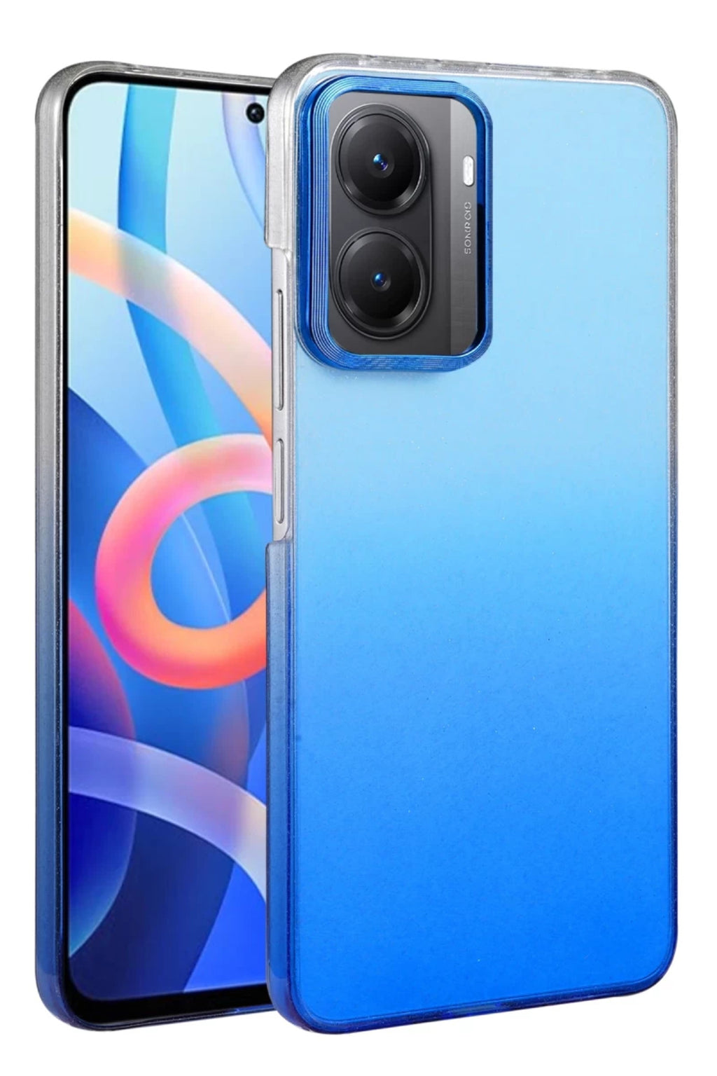 Xiaomi Poco X7 Pro Uyumlu Glossy Kapak - Mavi
