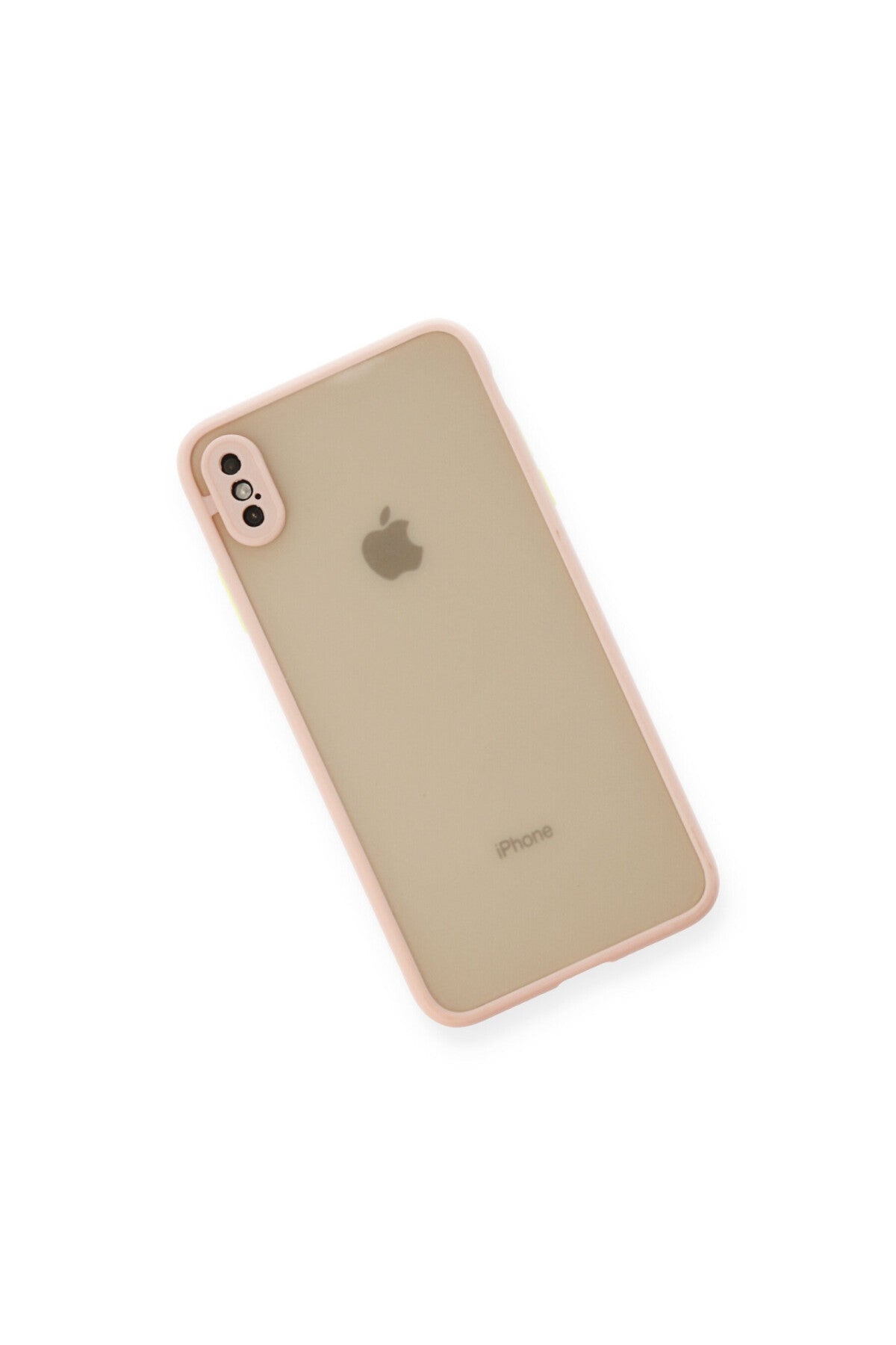 Apple iPhone X Uyumlu Kılıf Montreal Silikon Kapak - Pembe