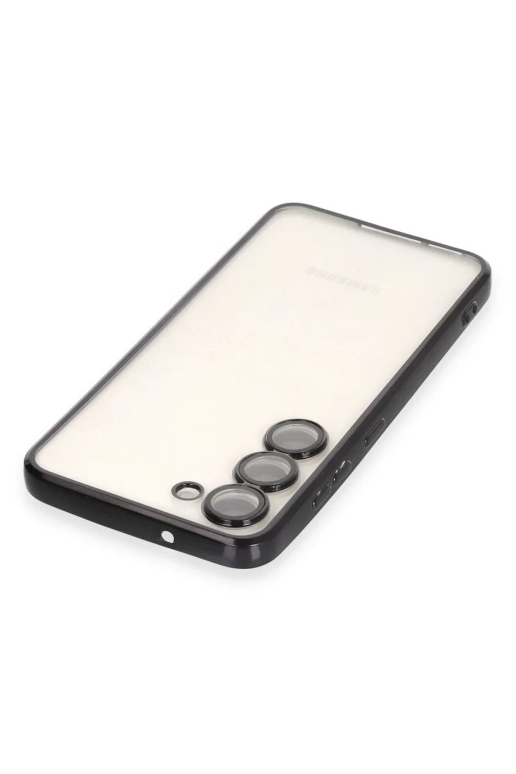 Samsung Galaxy S24 Uyumlu Kılıf Lensli Silikon - Siyah