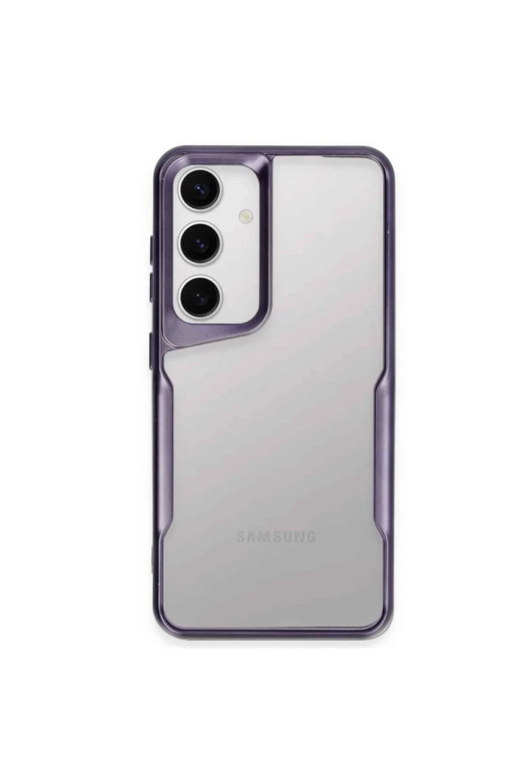 Samsung Galaxy A05S Uyumlu Kılıf Boyi Silikon Kapak - Derin Mor