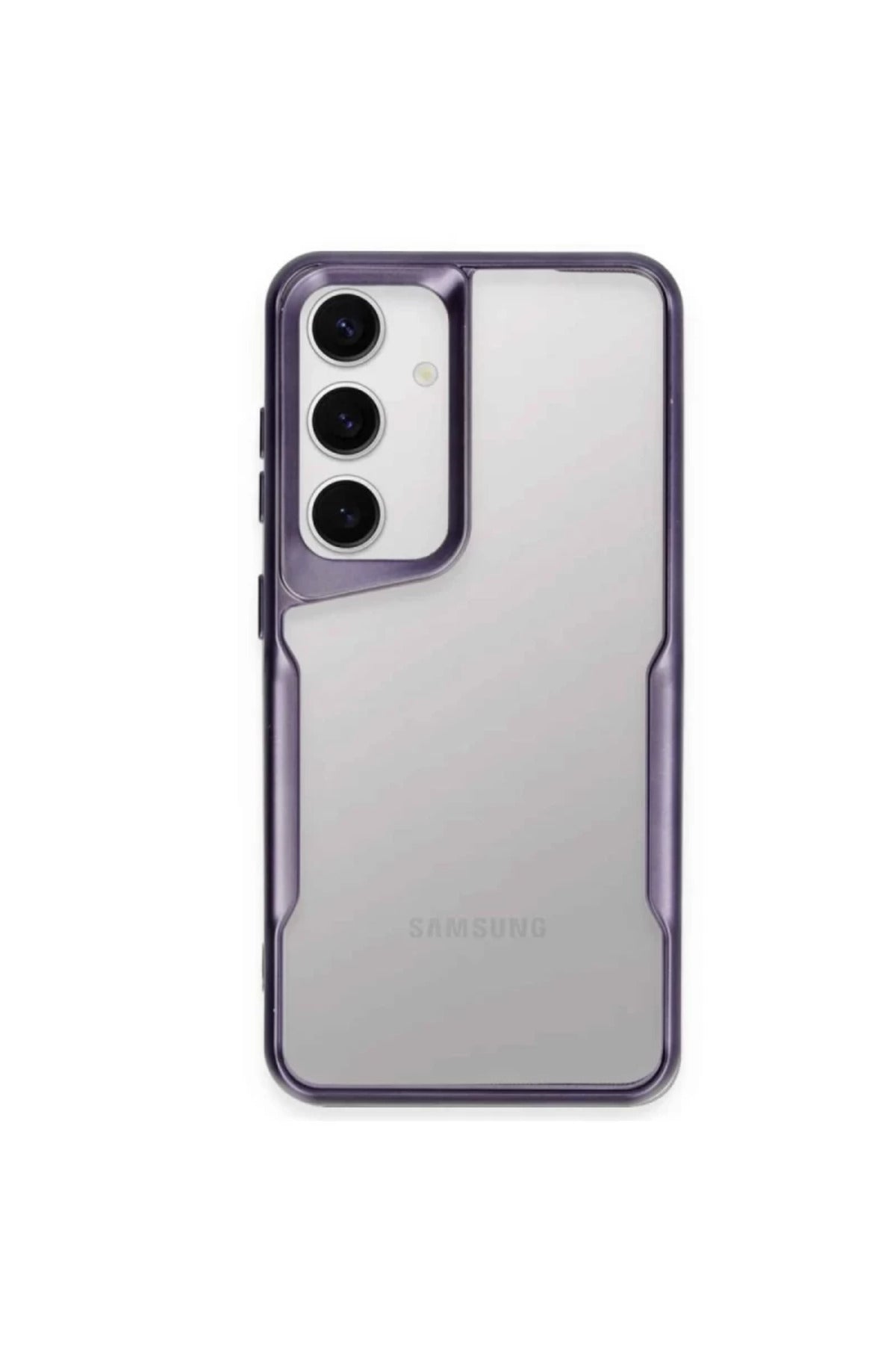 Samsung Galaxy A05S Uyumlu Kılıf Boyi Silikon Kapak - Derin Mor