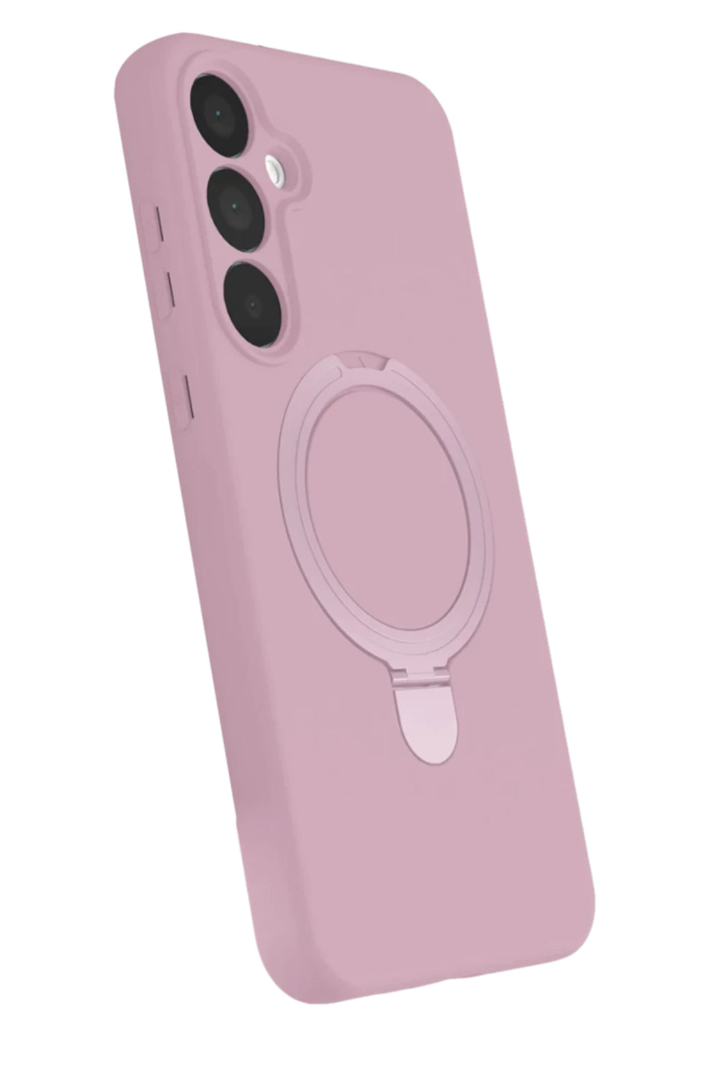 Samsung Galaxy A16 5G Uyumlu Regal Magsafe Standlı Kapak - Açık Pembe