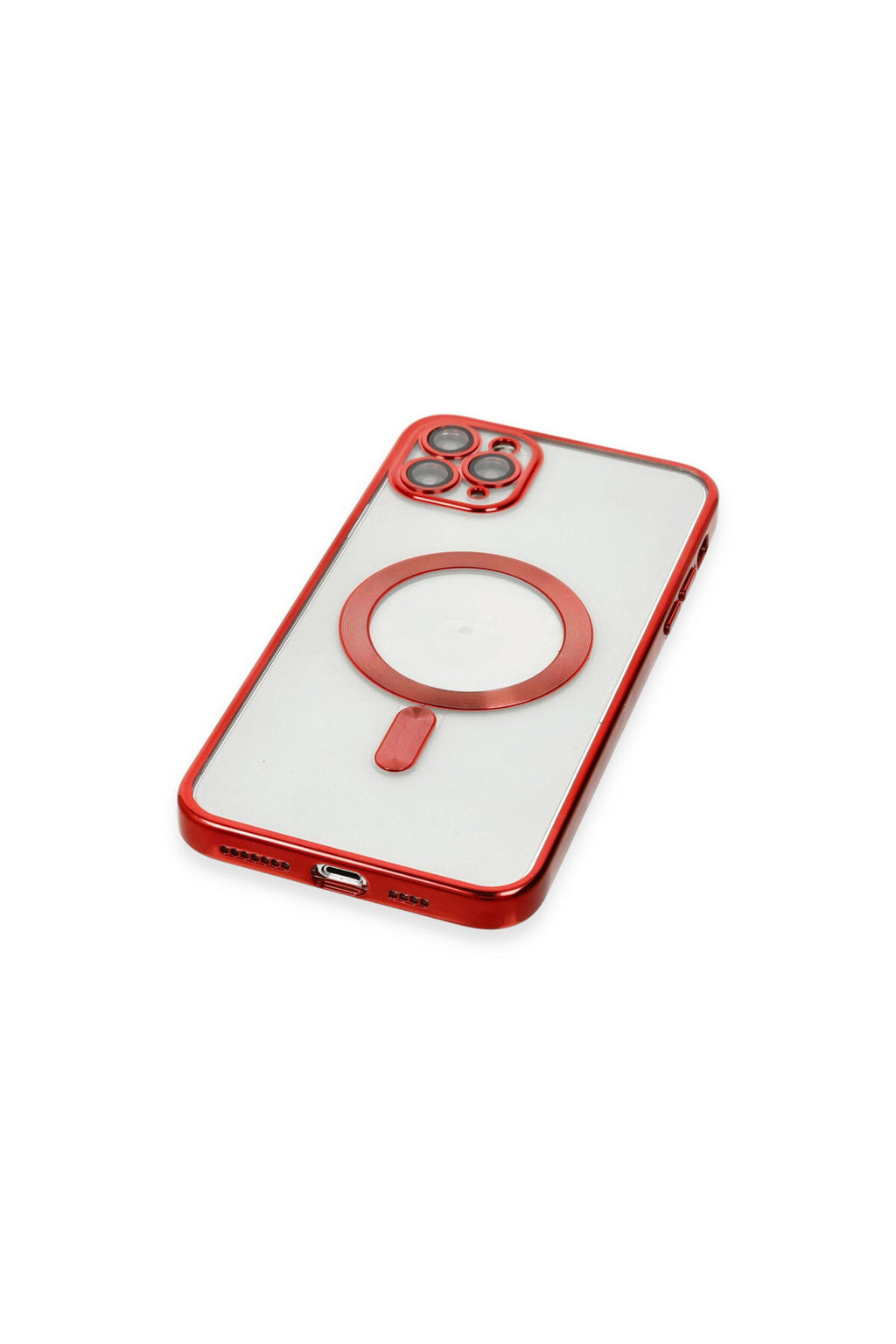 Apple iPhone 11 Pro Max Uyumlu Kılıf Kross Magneticsafe Kapak - Kırmızı