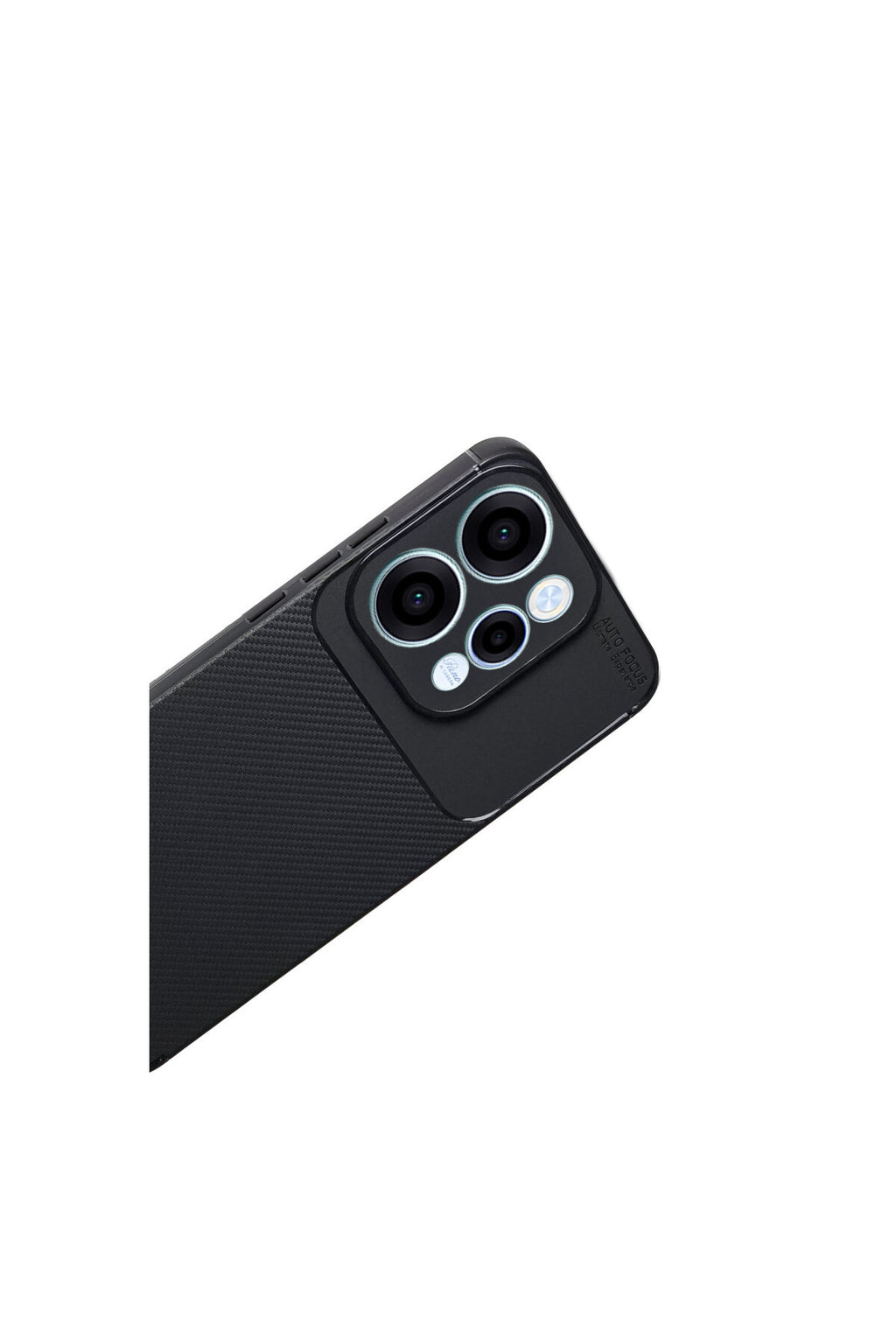 Oppo Reno 15 Uyumlu Auto Focus Karbon Kapak - Siyah