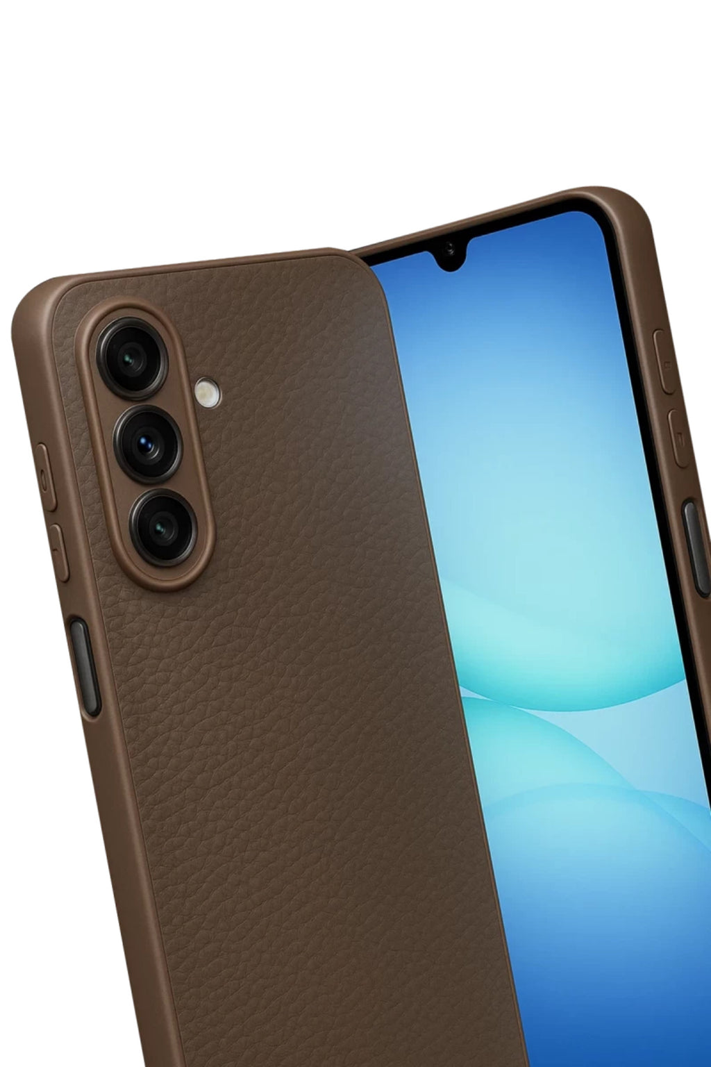 Samsung Galaxy A17 5G Uyumlu Thermax Silikon Kılıf - Kahverengi