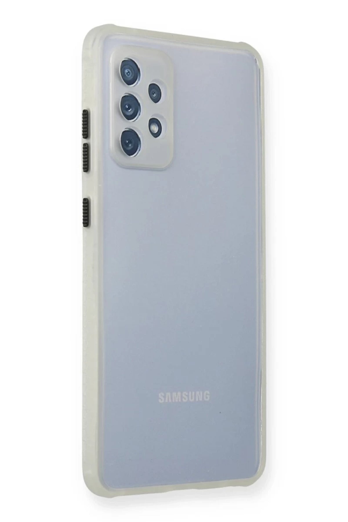 Samsung Galaxy A72 Uyumlu Kılıf Miami Şeffaf Silikon - Şeffaf