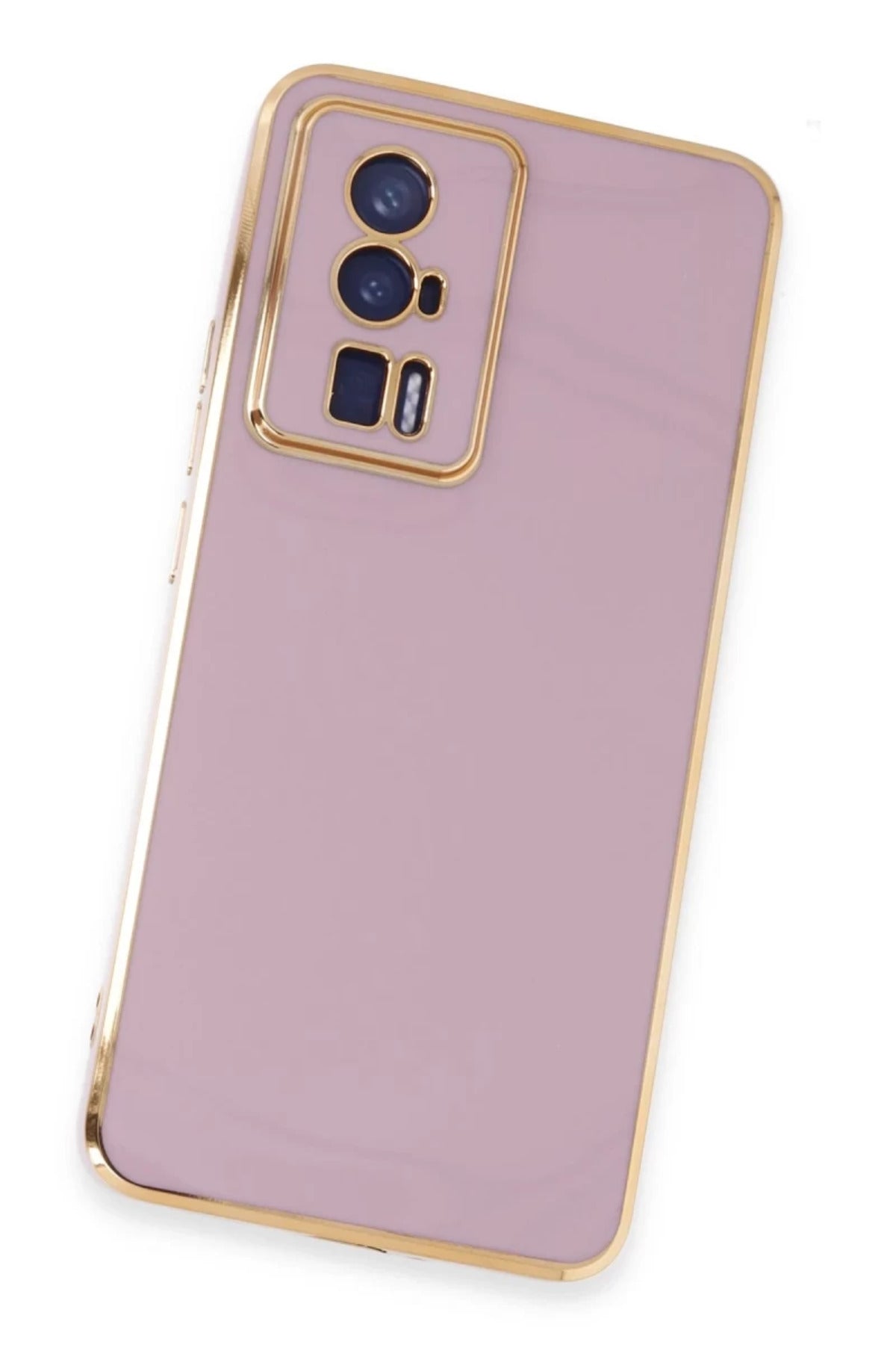 Xiaomi Poco F5 Pro Uyumlu Kılıf Volet Silikon - Mor